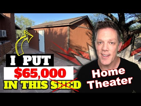 I Turned A Boring Shed into An Epic Dolby Atmos Home Theater Tour
