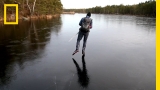 Hear the Otherworldly Sounds of Skating on Thin Ice