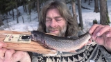 How to Catch a Trout with a Mouse Trap (Ice Fishing)