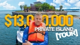 $13 Million NYC PRIVATE ISLAND Tour!?