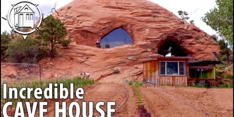 Modern Cave House is Man’s Life Long Dream – 5,700 sq ft!