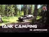Camping In The Multi-Purpose Tracked Crawler