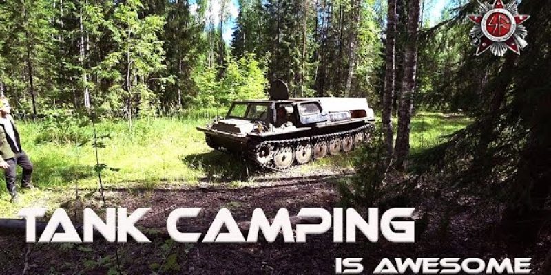 Camping In The Multi-Purpose Tracked Crawler