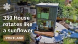 Portland’s rotating skinny house follows the sun like a sunflower