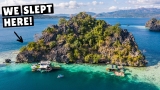 INCREDIBLE OFF-THE-GRID HOUSEBOAT (Coron, Philippines)