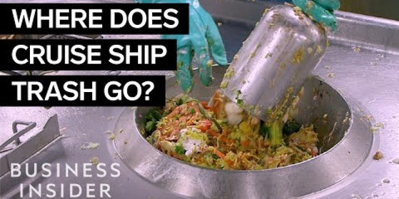 How Waste Is Dealt With On The World’s Largest Cruise Ship
