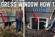 Egress Basement Window Installation |  How To | DIY Home Improvement