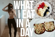 What I Eat In A Day (how i got my abs) | RENEE AMBERG