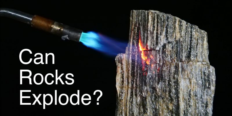 Is your campfire trying to kill you? Exploding Rocks & Concrete