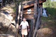 Idaho modern oldtimer builds underground & solar $50 houses