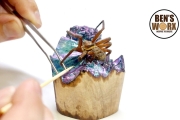 Making a Spider Resin Shift Knob – Epoxy Resin Art
