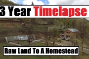 I Built My House By Myself – 3 Year Timelapse – Off Grid – Debt Free