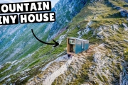 Our TINY HOME IN THE SWISS ALPS (full tour)