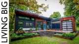 Musician’s Incredible Modern Tiny House & Mobile Music Studio