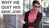 Man Quits $80K Job to Work in Grocery Store Part Time