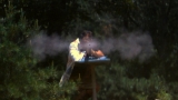 Slow motion of 50 cal sniper shot