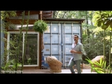 Artist builds his Savannah studio with shipping containers