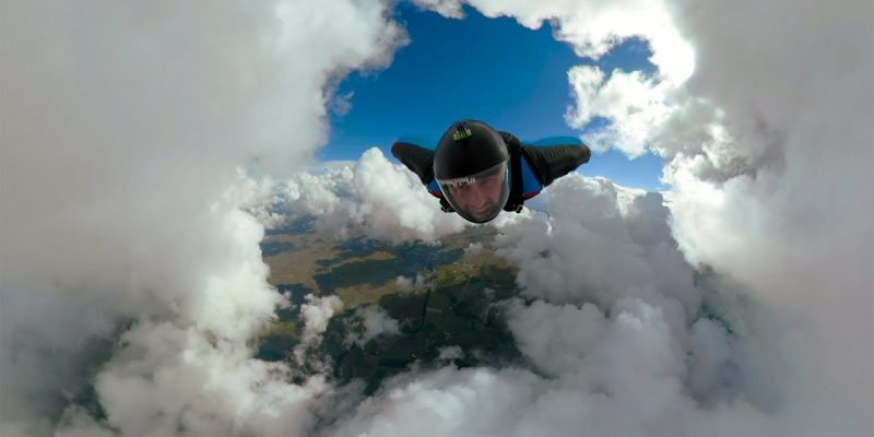 Epic Cloud Cave Wingsuit in Fusion Overcapture