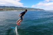 Hydrofoil Surf Heaven in Hawaii