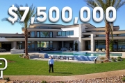 Inside a $7.5 Million Dollar Lake Las Vegas Modern Mansion!