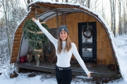 Single Mother Builds Scandinavian Inspired Tiny House To Escape