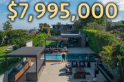 Touring a $7,995,000 HOLLYWOOD HILLS Modern Home with views of the HOLLYWOOD Sign!