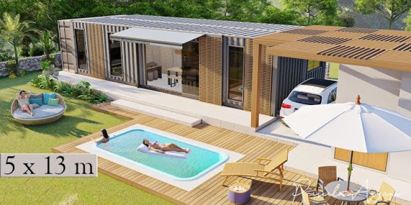 Shipping Container House – 3 bedrooms – Two 40 ft.