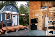 Alaskan 12×16 Shed Tiny House – Living In Style On A Budget