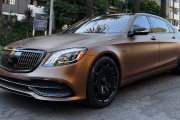 Very Brown Maybach, Pearly White G Wagon Brabus