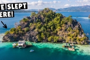 INCREDIBLE OFF-THE-GRID HOUSEBOAT (Coron, Philippines)