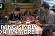 Living a Radically Simple Permaculture Life on 1/4 Acre