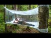 Amazing Bushcraft Tent made from Plastic Wrap!