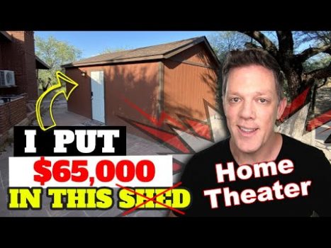 I Turned A Boring Shed into An Epic Dolby Atmos Home Theater Tour