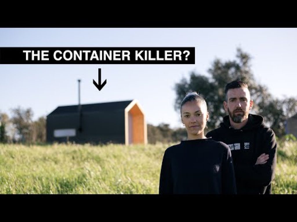 TIMELAPSE 5min. Metal House | Costs, Pros-Cons, The Container House Killer?