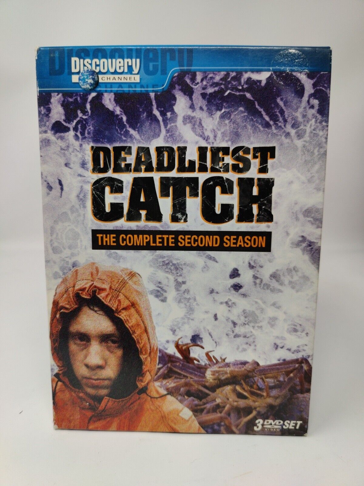 Deadliest Catch Season Two DVD 2007 3-Disc Set (Discovery Reality Show) Action