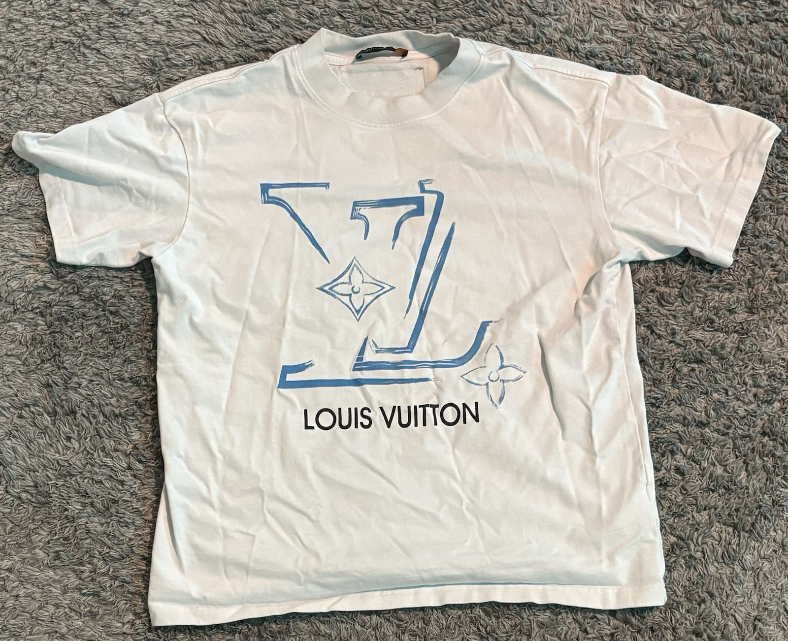 Louis Vuitton Short Sleeve White