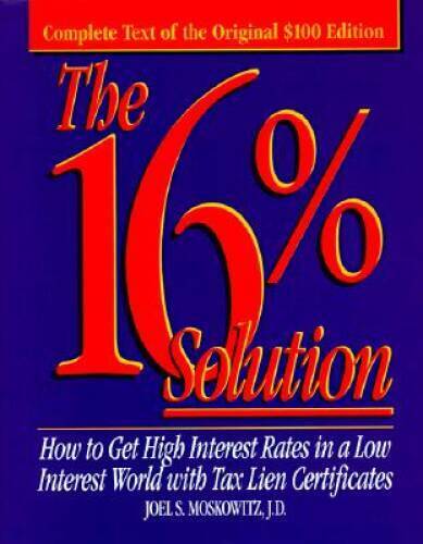 The 16% Solution: How To Get High Interest Rates in a Low Interest World - GOOD
