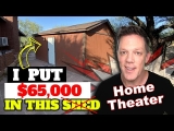 I Turned A Boring Shed into An Epic Dolby Atmos Home Theater Tour