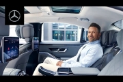 The Rear Seat Experience of the New S-Class