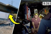 Living in a bridge: Homeless in L.A. | The Americas with Simon Reeve – BBC