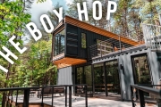 The Box Hop Airbnb Tour! | Shipping Container Home!