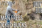 Locked Bucks Freed with Chainsaw