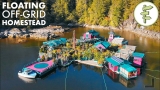27 YEARS Living Off-Grid on a Self-Built Island Homestead