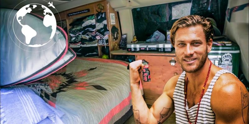 Professional MODEL leaves BEVERLY HILLS to LIVE in a VAN