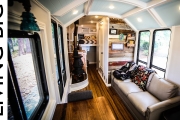 School Bus Converted To Incredible Off-Grid Home