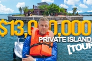 $13 Million NYC PRIVATE ISLAND Tour!?