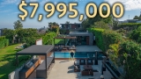 Touring a $7,995,000 HOLLYWOOD HILLS Modern Home with views of the HOLLYWOOD Sign!