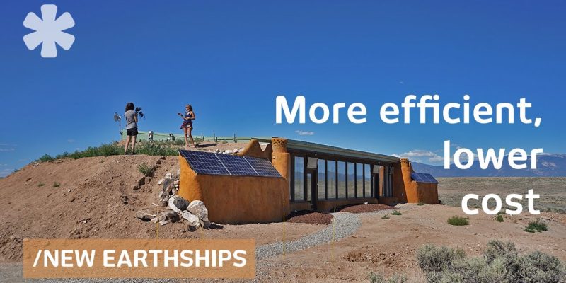 New Earthships capture more energy, water & food at lower cost