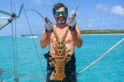 Catch and Cook from ISOLATION – Uninhabited Island Paradise! Sailing Vessel Delos Ep. 272